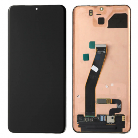 LCD+Touch screen Samsung G980 / G981 S20 (be rėmelio) originalas